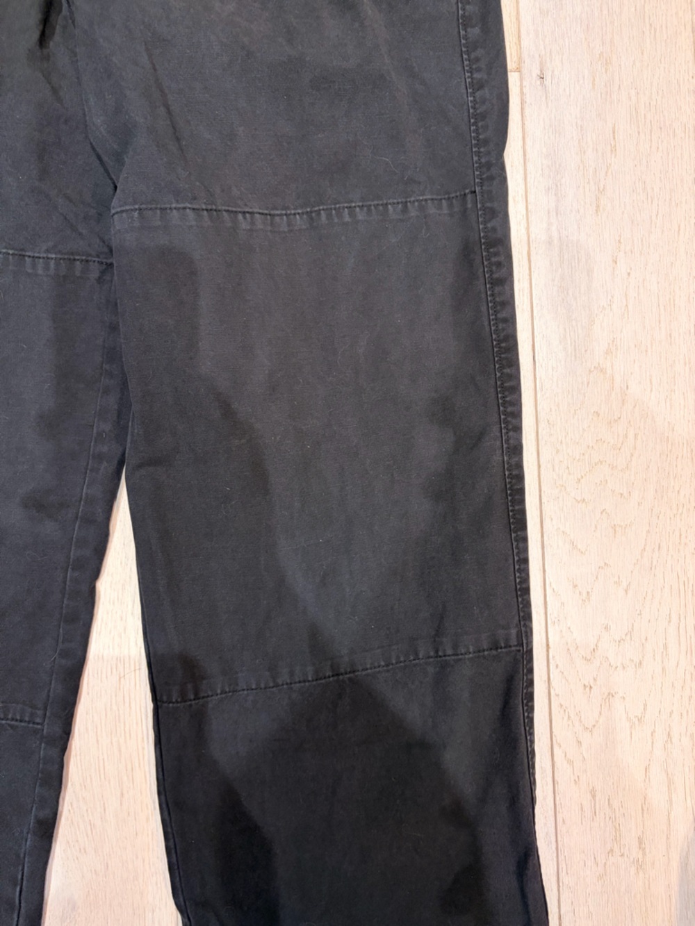 Gap Black Canvas Carpenter Pants Mens size 36/34 - Picture 4 of 5